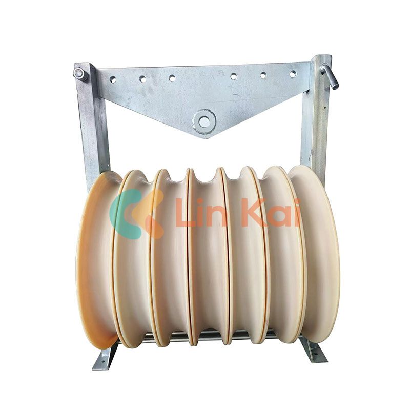 ແມ່ນຫຍັງຄື Conductor Pulley Stringing Blocks?